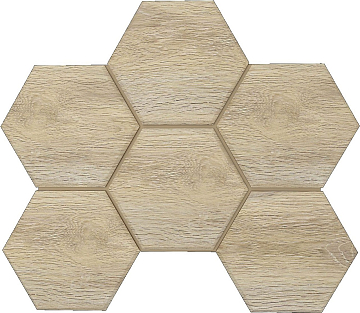 Мозаика SELECTION SI01 Hexagon 250x285x10 мм Непол 