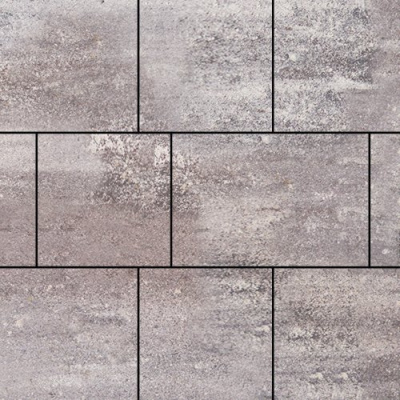 Тротуарная плитка Инсбрук Ланс, ColorMix Умбра, гладкая 