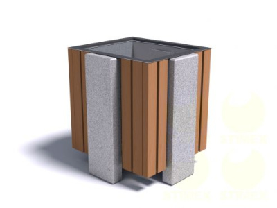 Урна для мусора У709 600x480x600 мм