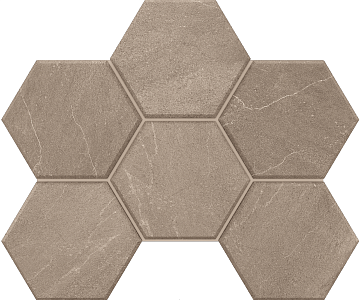 Мозаика GABBRO GB02 Hexagon 250x285 мм Непол.