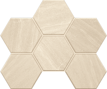 Мозаика GABBRO GB01 Hexagon 250x285 мм Непол.