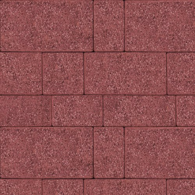 Тротуарная плитка Инсбрук Тироль,Красный, бассировка