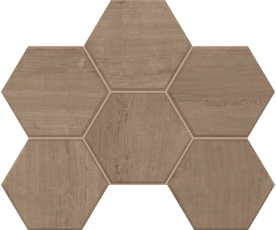 Мозаика CW03 Hexagon 250x285 мм Непол.