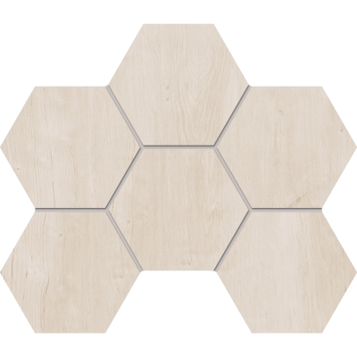 Мозаика SOFT WOOD SF01 Hexagon 250x285 мм Непол.