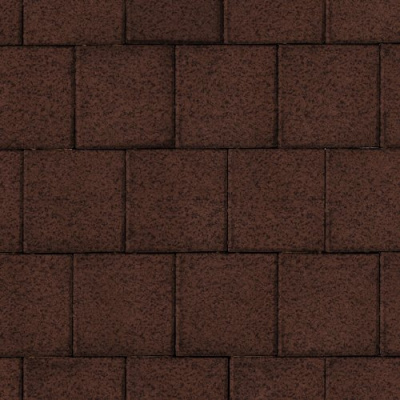 Тротуарная плитка Квадрат большой, коричневый, native 