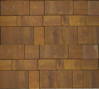 Тротуарная плитка Инсбрук Тироль,ColorMix Бромо гладкая 