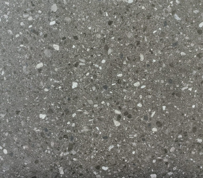 Керамогранит Terrazzo Dark Gray 600x600x20мм матовый ректифицированный