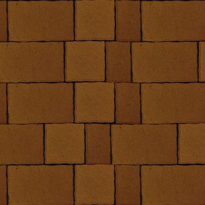 Тротуарная плитка Старый город, Бежевый, гладкая