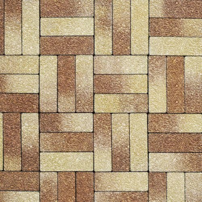 Тротуарная плитка Паркет ST Агат, native 