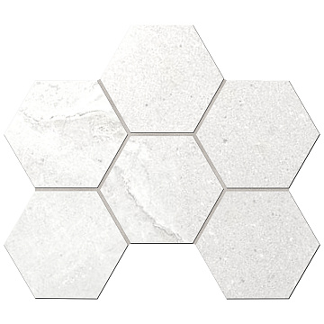 Мозаика KA00 Hexagon 250x285 мм Непол.(10 мм)