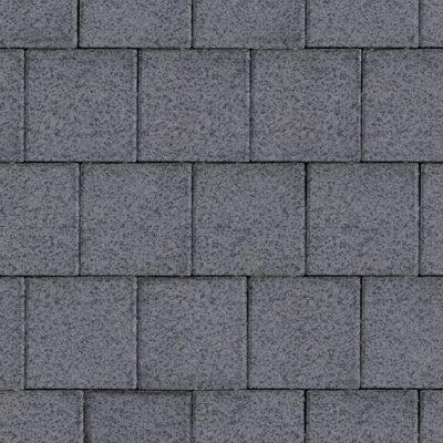 Тротуарная плитка Квадрат большой,серый, native 