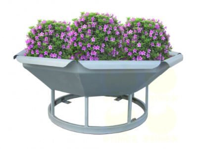 Подвешенные вазоны. Вертикальная система озеленения P55 1200x1200x340 мм