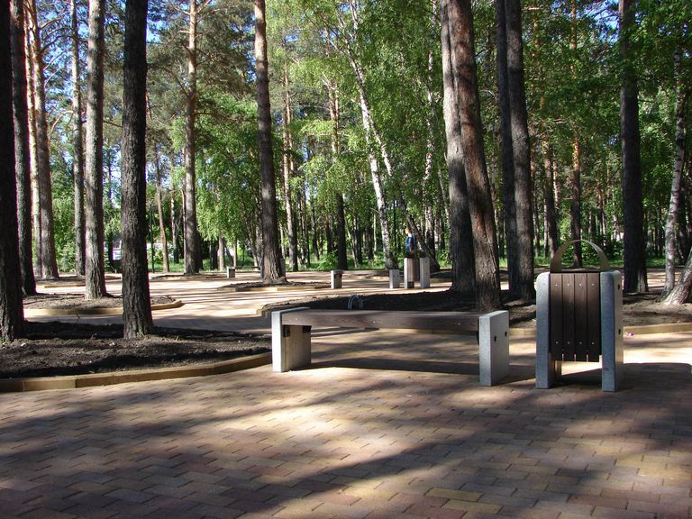 Ангарск парк строителей карта