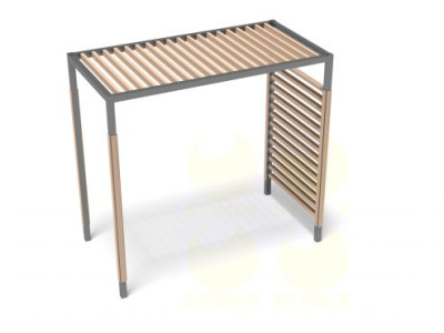 Пергола PG12 3180х1640х3000 мм