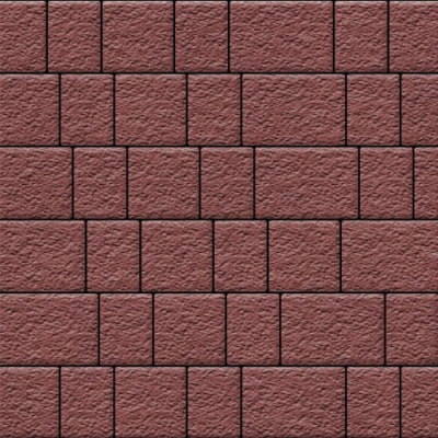 Тротуарная плитка Инсбрук Инн, красный, бассировка