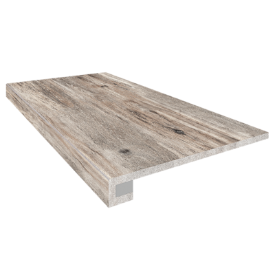 сКомплект (Ступень BG03 (330x1200) мм Непол. (прямоугол. бортик) без насечек+ Подступенок (145x12