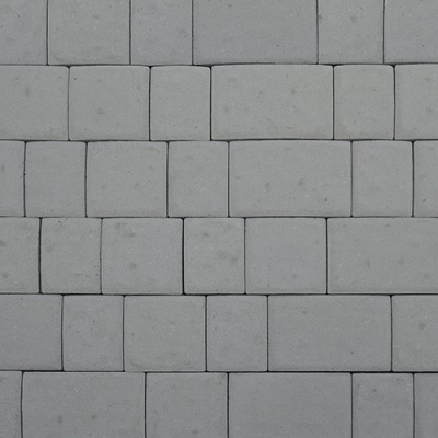 Тротуарная плитка Инсбрук Инн, серый, гладкая 