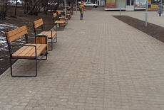 Сквер в Академгородке