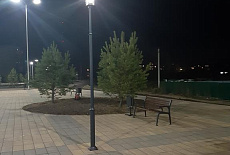 Сквер на ул. Кировская в г. Ангарске