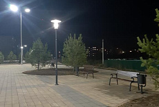 Сквер на ул. Кировская в г. Ангарске