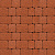 Тротуарная плитка Инсбрук Альт, Оранжевый, native