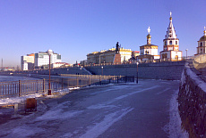 Нижняя набережная р.Ангара