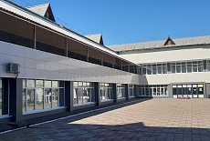 Реконструкция фасада ДК в г. Усолье-Сибирском