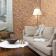 Пробковое настенное покрытие Wall Design Monte White 600х300х3 мм 