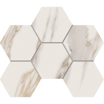 Мозаика MIRAMARE RM01 Hexagon 250x285 мм Непол.
