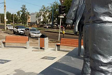 Сквер "ФАРМАСИНТЕЗ" в г. Усолье-Сибирское