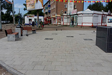 Сквер "ФАРМАСИНТЕЗ" в г. Усолье-Сибирское