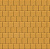 Тротуарная плитка Квадрат малый, желтый, гладкая 