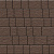 Тротуарная плитка Инсбрук Инн, коричневый, бассировка