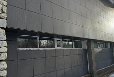 Реконструкция фасада ДК в г. Усолье-Сибирском