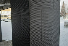 Реконструкция фасада ДК в г. Усолье-Сибирском