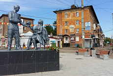 Сквер "ФАРМАСИНТЕЗ" в г. Усолье-Сибирское