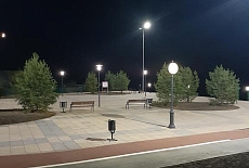 Сквер на ул. Кировская в г. Ангарске