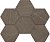 Мозаика GABBRO GB03 Hexagon 250x285 мм Непол.