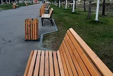 Набережная в г. Ангарск