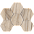 Мозаика BERNINI BR01 Hexagon 250x285 мм Полир.
