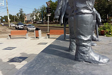 Сквер "ФАРМАСИНТЕЗ" в г. Усолье-Сибирское