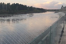 Набережная в г. Ангарск