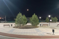 Сквер на ул. Кировская в г. Ангарске