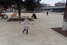 Сквер в Академгородке