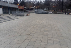 Сквер в Академгородке