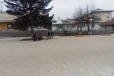 Сквер в Академгородке