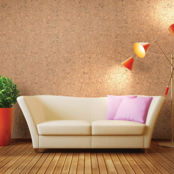 Пробковое настенное покрытие Wall Design Vico Nat 600х300х3 мм 