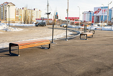 Набережный бульвар в г. Ангарск