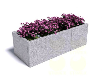 Цветочница, высокая клумба ЦВ4 1200х760х600 мм