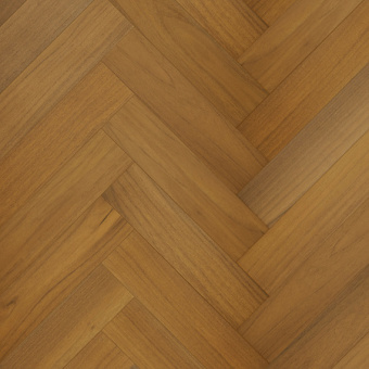 Кварцевый паркет QUARTZ PARQUET 44-400-71 Тик Южноамериканский 400*100*5мм,0,6мм,Браш,фаска,5G